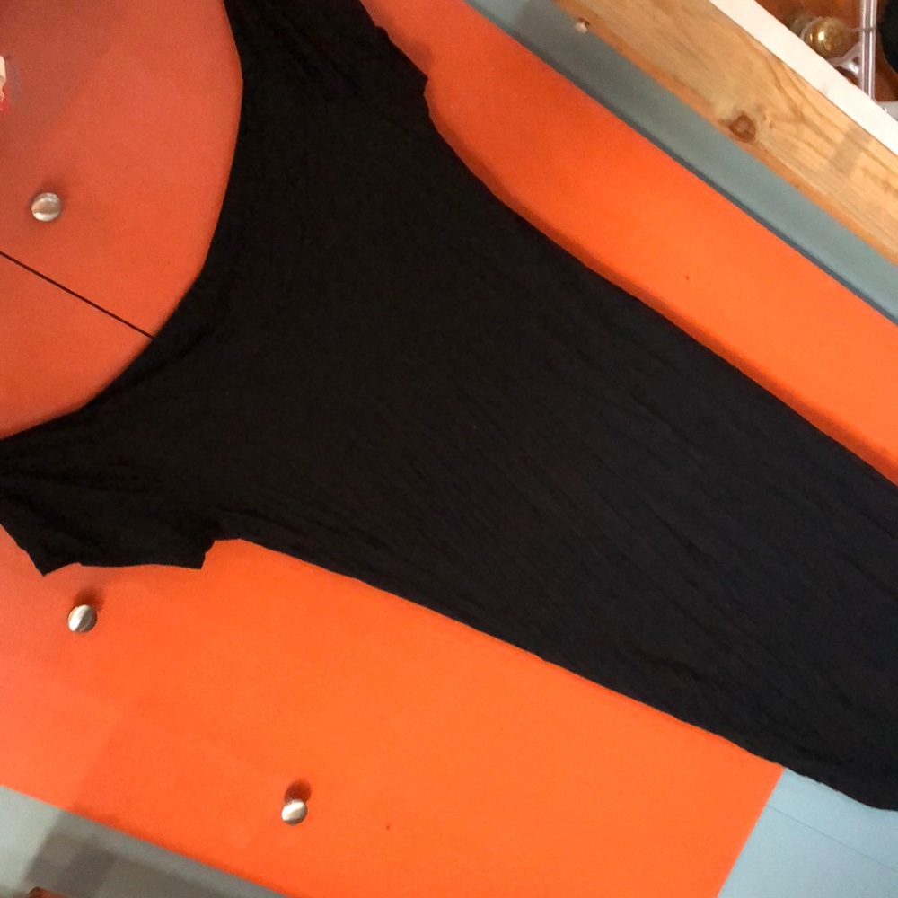 Off the shoulder black body con